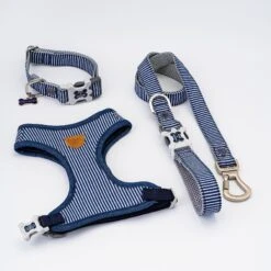 HUGO & HUDSON Stripe Tweed Dog Harness -PetSafe Kong Shop 643326 PT8. AC SS1800 V1663710887