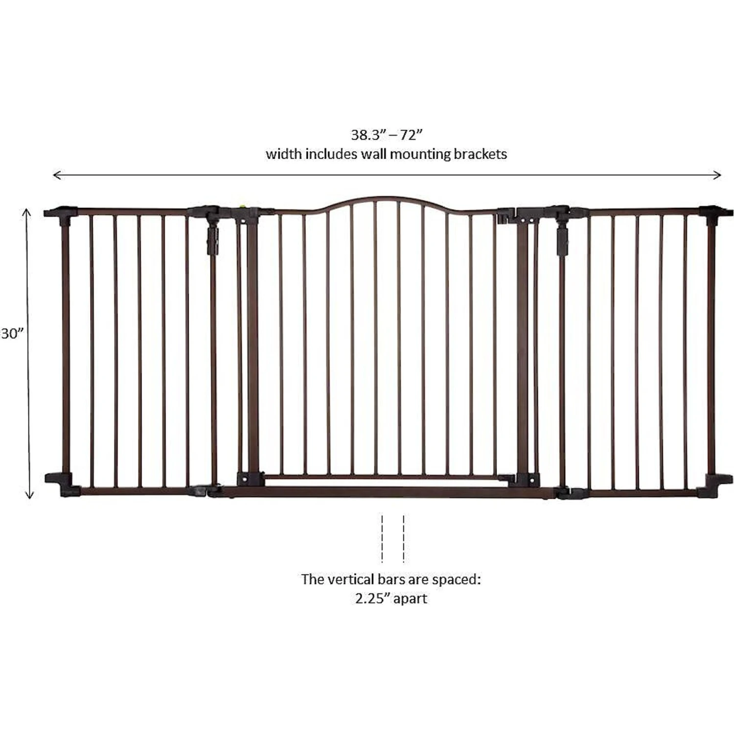 MyPet Windsor Extra Wide Arch Pet Gate For Dogs & Cats 6 MyPet Windsor Extra Wide Arch Pet Gate For Dogs & Cats - Image 6