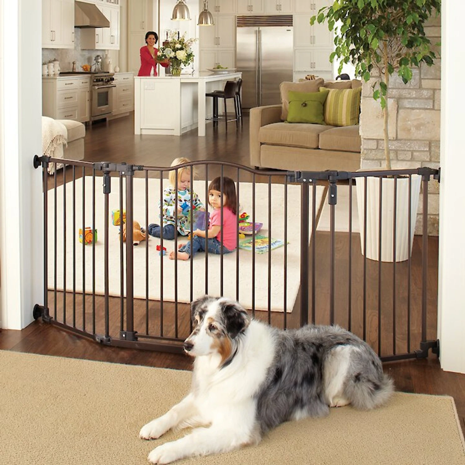 MyPet Windsor Extra Wide Arch Pet Gate For Dogs & Cats 7 MyPet Windsor Extra Wide Arch Pet Gate For Dogs & Cats - Image 7