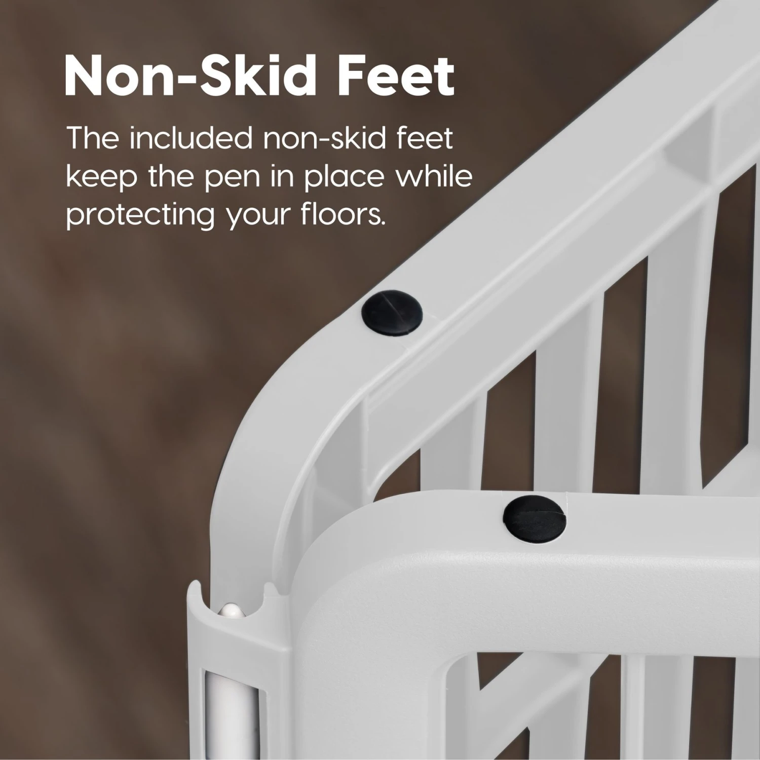 IRIS USA Dog Playpen 2-Panel Add-On, 24-in, White 3 IRIS USA Dog Playpen 2-Panel Add-On, 24-in, White - Image 3