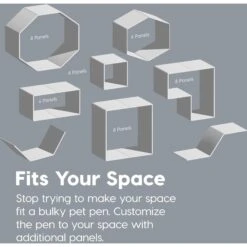 IRIS USA Dog Playpen 2-Panel Add-On, 24-in, White 13 IRIS USA Dog Playpen 2-Panel Add-On, 24-in, White -PetSafe Kong Shop 65443 PT6. AC SS1800 V1680729845