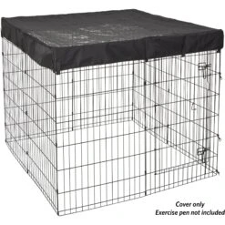 MidWest Exercise Pen Top Fabric Mesh Sunscreen Accessory, Square Configuration, Black 15 MidWest Exercise Pen Top Fabric Mesh Sunscreen Accessory, Square Configuration, Black -PetSafe Kong Shop 655502 PT7. AC SS1800 V1700156095
