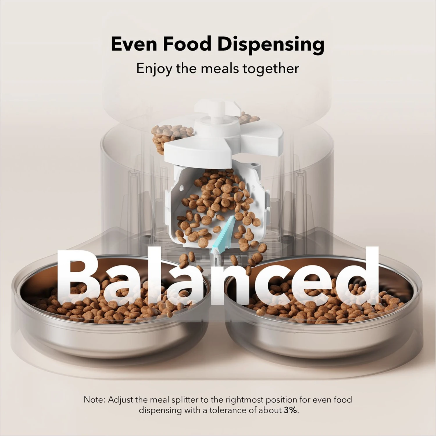 Petlibro Granary Automatic Two Cat & Dog Feeder, 5L 4 Petlibro Granary Automatic Two Cat & Dog Feeder, 5L - Image 4