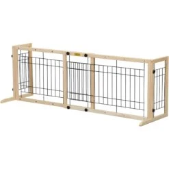 Coziwow 21-in Adjustable Extra Wide Freestanding Dog Gate, Natural Wood 11 Coziwow 21-in Adjustable Extra Wide Freestanding Dog Gate, Natural Wood -PetSafe Kong Shop 665846 PT2. AC SS1800 V1703686486