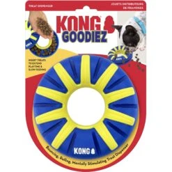 KONG Goodiez Ring Dog Toy, Blue, Medium -PetSafe Kong Shop 666438 PT2. AC SS1800 V1666386028