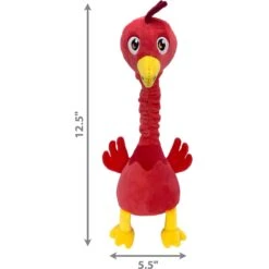 KONG Shakers Bobz Rooster Dog Toy, Coral, Medium 4 KONG Shakers Bobz Rooster Dog Toy, Coral, Medium -PetSafe Kong Shop 666470 PT1. AC SS1800 V1666385966