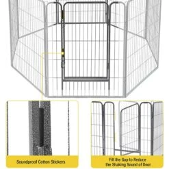 Aivituvin AIR51 Exercise Outdoor & Indoor Portable Dog Playpen, Large 7 Aivituvin AIR51 Exercise Outdoor & Indoor Portable Dog Playpen, Large -PetSafe Kong Shop 667302 PT2. AC SS1800 V1665526933
