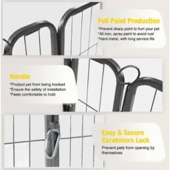 Aivituvin AIR51 Exercise Outdoor & Indoor Portable Dog Playpen, Large 8 Aivituvin AIR51 Exercise Outdoor & Indoor Portable Dog Playpen, Large -PetSafe Kong Shop 667302 PT3. AC SS1800 V1665526074