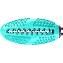 Pet Life 'Grip N' Play' Treat Dispensing Football Shaped Suction Cup Dog Toy -PetSafe Kong Shop 667454 PT4. AC SS1800 V1665608127