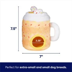 Frisco Halloween Fall Latte Hide & Seek Puzzle Plush Squeaky Dog Toy -PetSafe Kong Shop 668326 PT1. AC SS1800 V1689343879