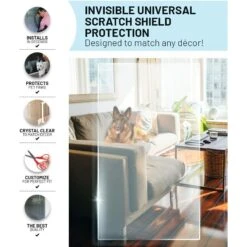 CLAWGUARD Universal Scratch Shield Barrier, Clear, 32 X 24-in -PetSafe Kong Shop 668670 PT3. AC SS1800 V1670960046