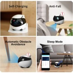 ENABOT EBO AIR AIl Family Robot Care Dog & Cat Camera -PetSafe Kong Shop 672102 PT6. AC SS1800 V1665781050