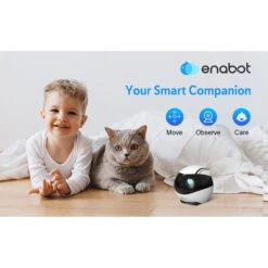 ENABOT EBO AIR AIl Family Robot Care Dog & Cat Camera -PetSafe Kong Shop 672102 PT7. AC SS1800 V1665781712