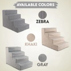 Precious Tails Herringbone High Density Foam 4 Steps Pet Dog & Cat Stair -PetSafe Kong Shop 675118 PT7. AC SS1800 V1666296410