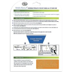 Four Paws Heavy Weight Overhead Trolley Exerciser -PetSafe Kong Shop 67688 PT2. AC SS1800 V1627351291