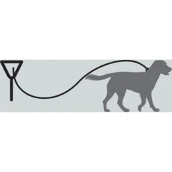 Four Paws Puppy Tie Out Cable 12 Four Paws Puppy Tie Out Cable -PetSafe Kong Shop 67699 PT5. AC SS1800 V1627346775