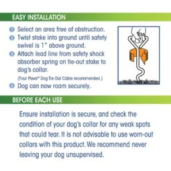 Four Paws Walk-About Spiral Tie-Out Stake 9 Four Paws Walk-About Spiral Tie-Out Stake -PetSafe Kong Shop 67715 PT3. AC SS1800 V1627353487