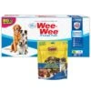 Four Paws Wee-Wee Superior Performance Dog Pee Pads & Cadet Gourmet Chicken & Apple Wrapped Dog Treats