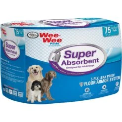 Four Paws Wee-Wee Super Absorbent Dog Pads & Cadet Gourmet Beef Hide & Duck Twist Sticks Dog Treats, 5-in -PetSafe Kong Shop 678430 PT1. AC SS1800 V1667865536