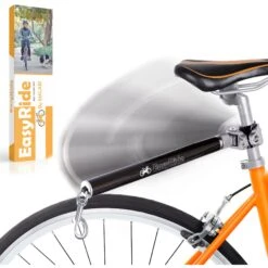 Malabi Carbon Fiber Bicycle Attachment Rotating Dog Bike Leash