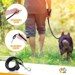 Malabi Carbon Fiber Bicycle Attachment Rotating Dog Bike Leash -PetSafe Kong Shop 678918 PT4. AC SS1800 V1666296473