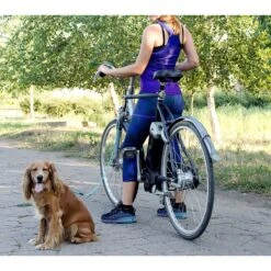 Malabi Carbon Fiber Bicycle Attachment Rotating Dog Bike Leash -PetSafe Kong Shop 678918 PT8. AC SS1800 V1666297847