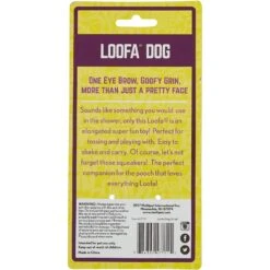 Multipet Loofa Dog The Original Squeaky Plush Dog Toy, Color Varies -PetSafe Kong Shop 68071 PT4. AC SS1800 V1530544168