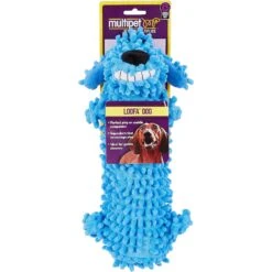 Multipet Loofa Floppy Water Bottle Buddies Squeaky Plush Dog Toy, Color Varies -PetSafe Kong Shop 68079 PT7. AC SS1800 V1530544377