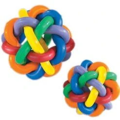 Multipet Nobbly Wobbly Ball Dog Toy, Color Varies -PetSafe Kong Shop 68138 PT1. AC SS1800 V1498251651