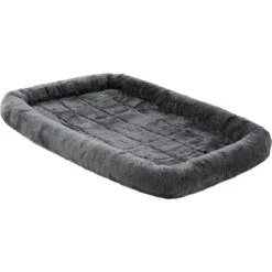 MidWest Quiet Time Fleece Dog Crate Mat