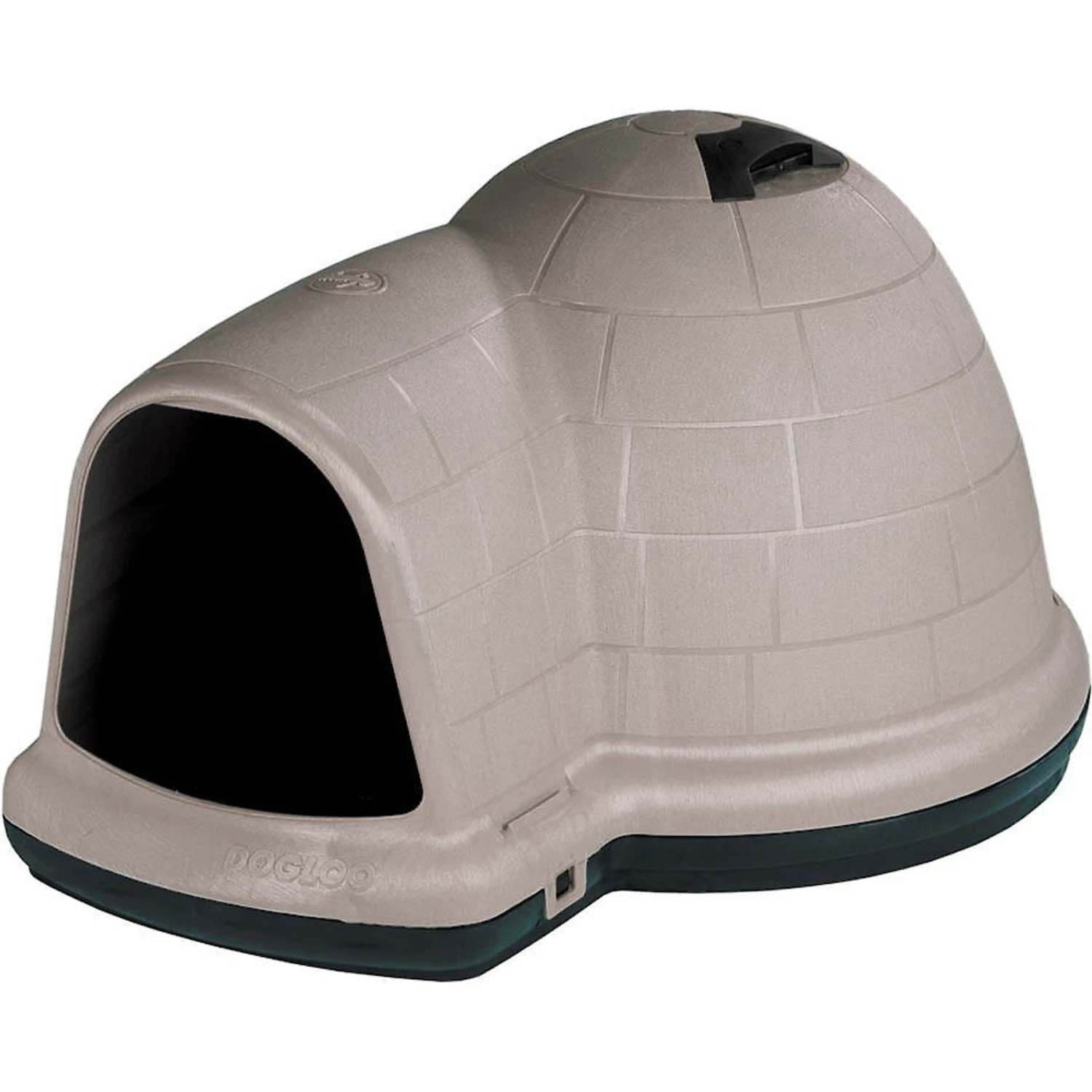 Petmate Dog House With Microban, Indigo Taupe/Black 1 Petmate Dog House With Microban, Indigo Taupe/Black