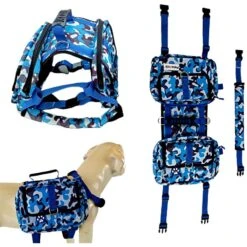 Petsonik Saddle Bag For Travel Dog Harness Accessory -PetSafe Kong Shop 690886 PT6. AC SS1800 V1669907314