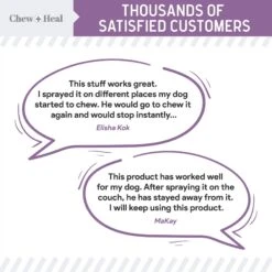 Chew + Heal No Chew Dog & Cat Spray, 8-oz Bottle -PetSafe Kong Shop 696870 PT3. AC SS1800 V1686172516