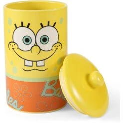 Fetch For Pets Spongebob Dog Treat Jar, 10X15-in -PetSafe Kong Shop 697758 PT2. AC SS1800 V1676751808