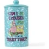 Fetch For Pets Spongebob "Can I Be Excused" Dog Treat Jar, 10X15-in