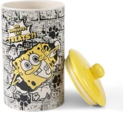 Fetch For Pets Spongebob "Peek-A-Boo" Dog Treat Jar, 10X15-in -PetSafe Kong Shop 697790 PT2. AC SS1800 V1676751808