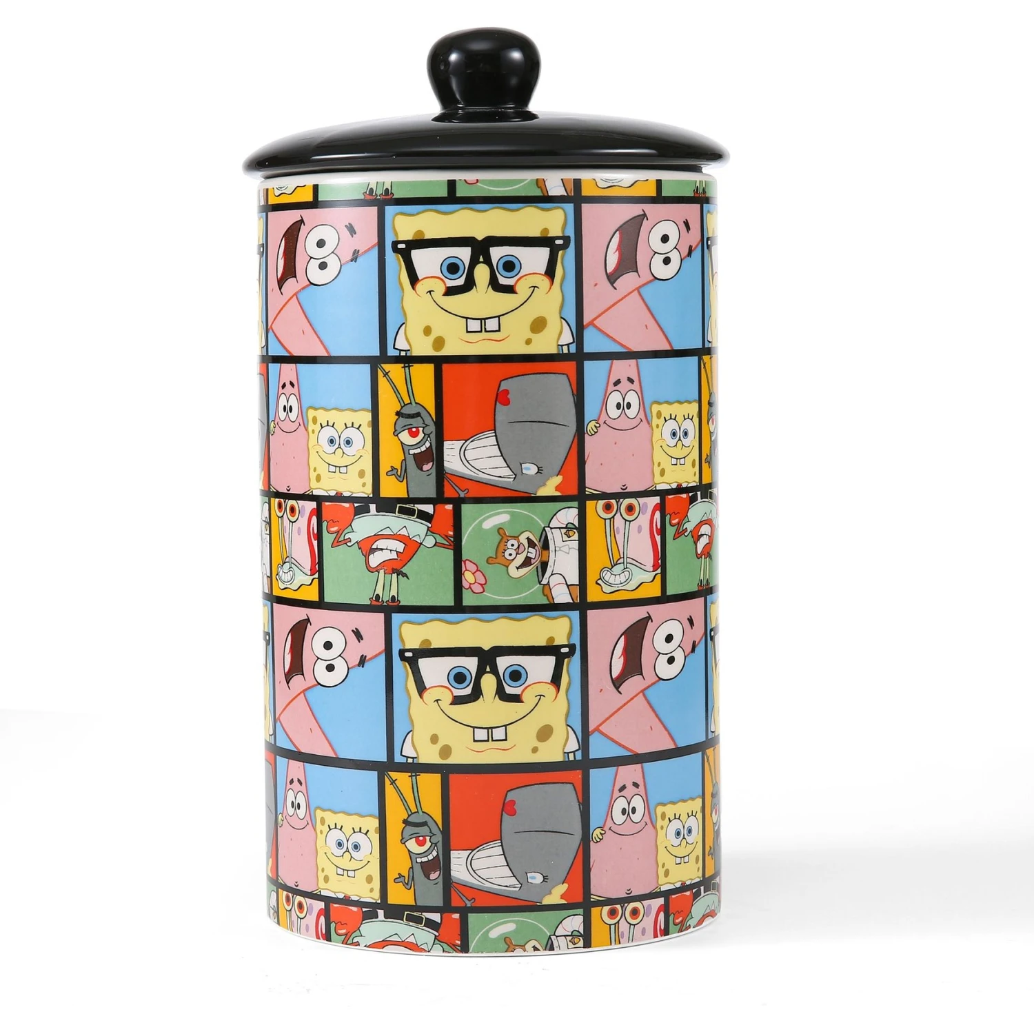 Fetch For Pets Spongebob Sponge Deco Dog Treat Jar, 10X15-in 1 Fetch For Pets Spongebob Sponge Deco Dog Treat Jar, 10X15-in