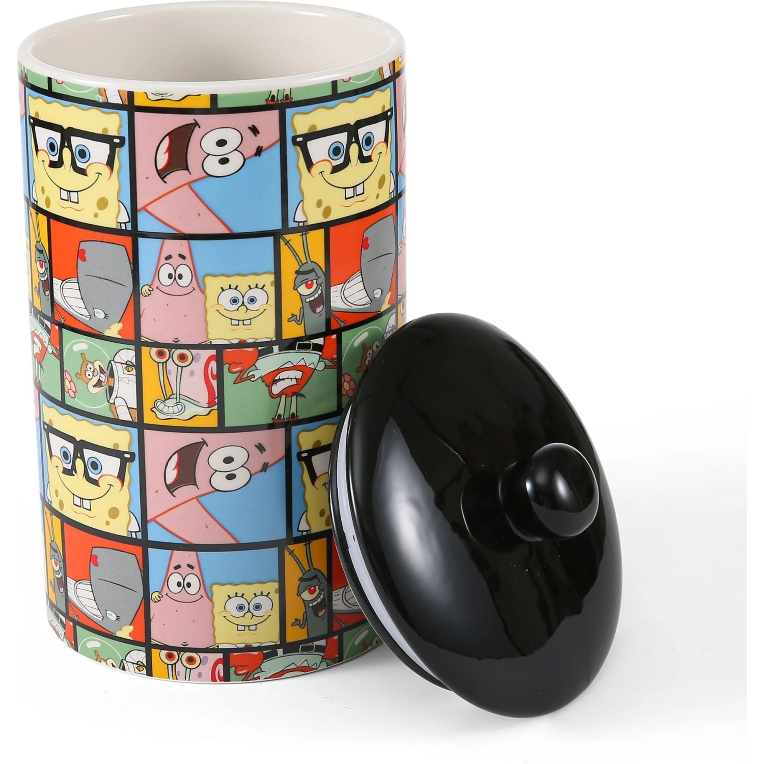 Fetch For Pets Spongebob Sponge Deco Dog Treat Jar, 10X15-in 3 Fetch For Pets Spongebob Sponge Deco Dog Treat Jar, 10X15-in - Image 3