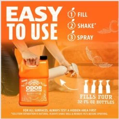Angry Orange RTU Orange Scented Carpet Odor Eliminator, 128-oz Bottle -PetSafe Kong Shop 697982 PT3. AC SS1800 V1670011703