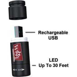 Wigzi LED Dual Retractable Dog Leash, Black, Small 10 Wigzi LED Dual Retractable Dog Leash, Black, Small -PetSafe Kong Shop 698358 PT3. AC SS1800 V1670877990