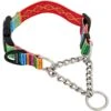 Leashboss Chain Martingale Dog Collar