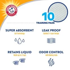 ARM & HAMMER PRODUCTS Dog Pads, 10 Count -PetSafe Kong Shop 700454 PT6. AC SS1800 V1670517408