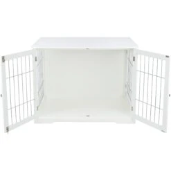 TRIXIE Wood & Wire Furniture Side Table Pet Crate, Large -PetSafe Kong Shop 701486 PT3. AC SS1800 V1668549930