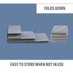 TRIXIE Velour Foldable Cat & Dog Stairs With Storage, Gray -PetSafe Kong Shop 701518 PT6. AC SS1800 V1668551000