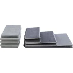 TRIXIE Velour Foldable Cat & Dog Stairs With Storage, Gray -PetSafe Kong Shop 701518 PT8. AC SS1800 V1668544964