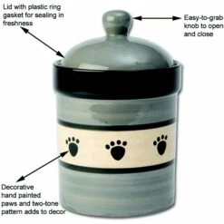PetRageous Designs Metro Pet Treat Jar -PetSafe Kong Shop 70292 PT3. AC SS1800 V1660340269