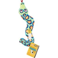 Fat Cat Incredible Strapping Yankers Snake Squeaky Dog Toy, Color Varies -PetSafe Kong Shop 70569 PT3. AC SS1800 V1545172218