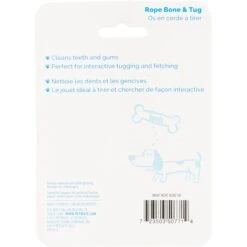 Booda Multi Color 2-Knot Rope Bone Dog Toy -PetSafe Kong Shop 70593 PT4. AC SS1800 V1545172478