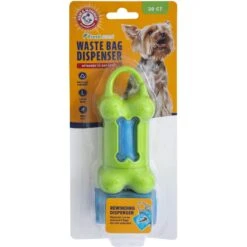 Arm & Hammer Bone Dispenser & Disposable Waste Bags, Color Varies