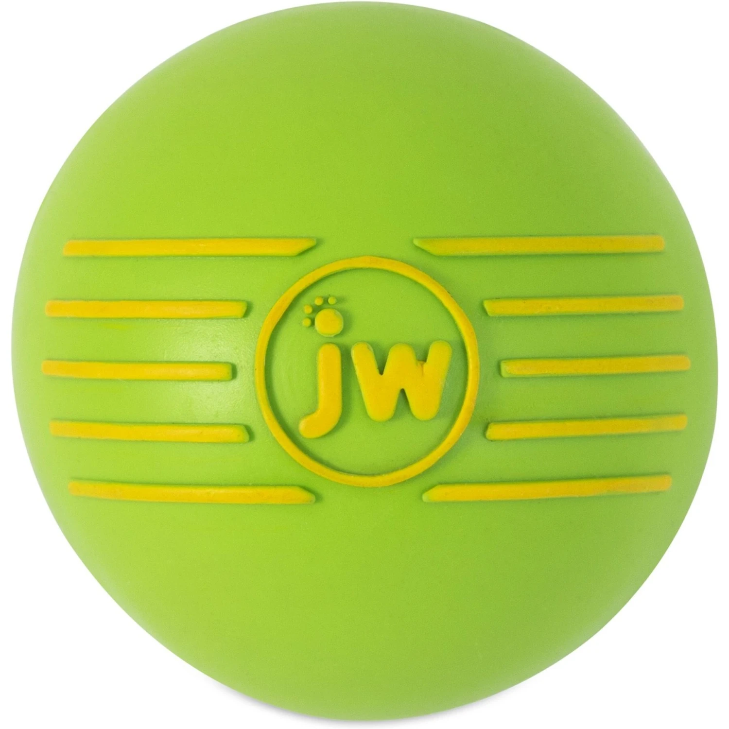 JW Pet ISqueak Ball Dog Toy, Color Varies 3 JW Pet ISqueak Ball Dog Toy, Color Varies - Image 3